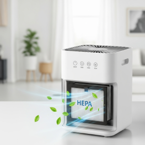 Compact Air Purifier with HEPA Filter