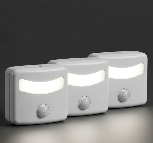 Motion Sensor LED Night Lights (Set of 3)