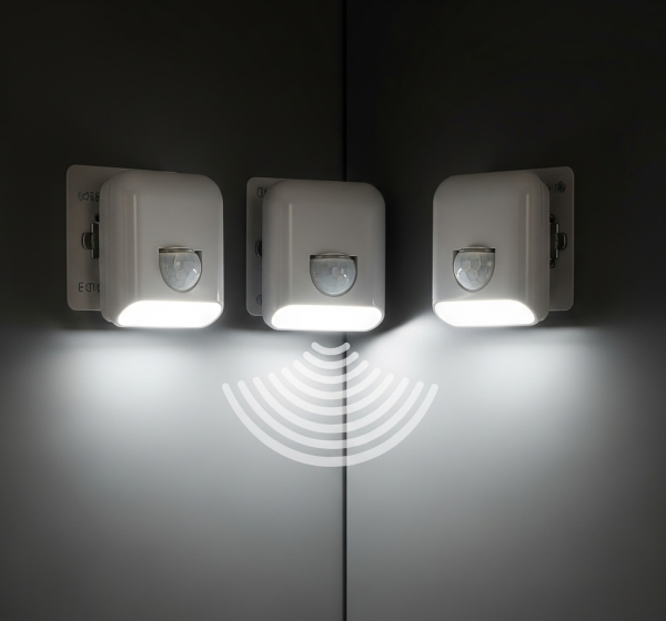 Motion Sensor LED Night Lights (Set of 3) - Image 2
