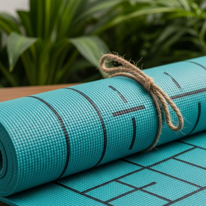 Eco-Friendly TPE Yoga Mat (with Alignment Lines)