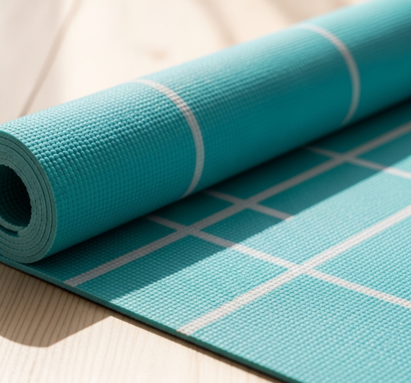 Eco-Friendly TPE Yoga Mat (with Alignment Lines) - Image 2