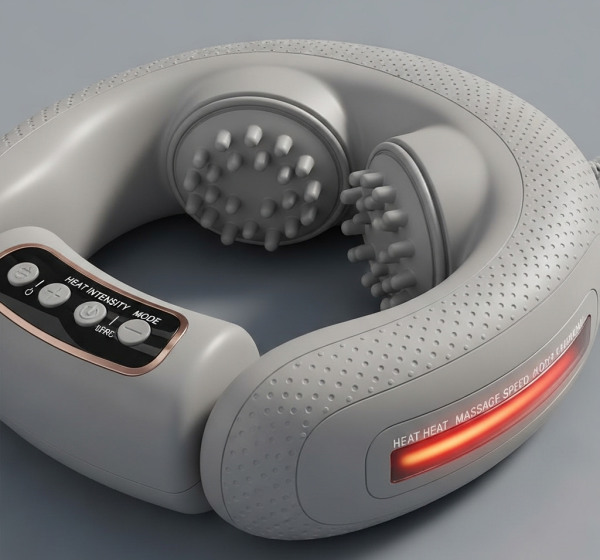 Portable Neck and Shoulder Massager with Heat - Image 2